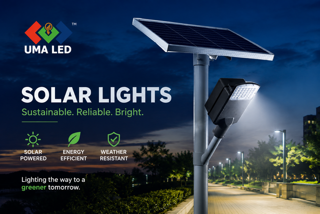Why Solar LED Street Lights with Lithium Batteries Are the Future | UMA LED