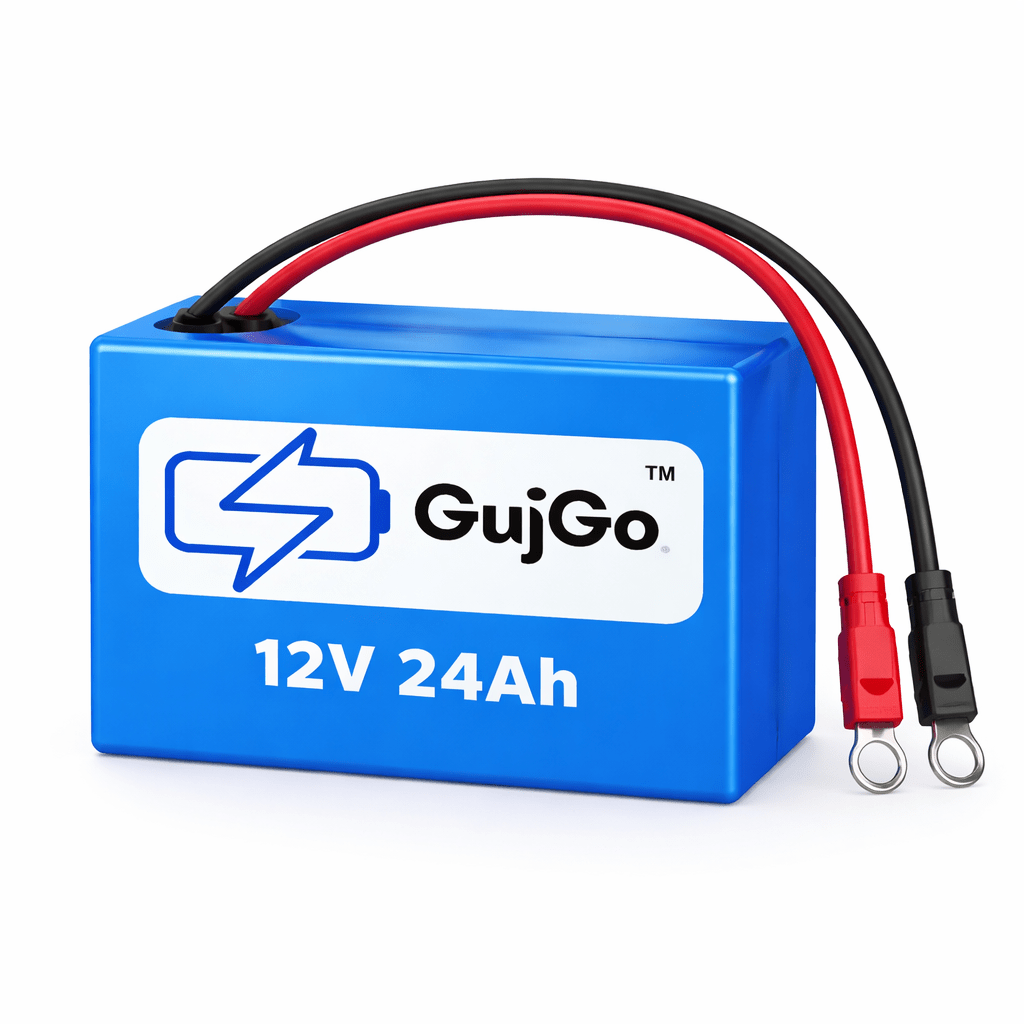 12.8V 24Ah LiFePO4 lithium battery for solar and backup applications