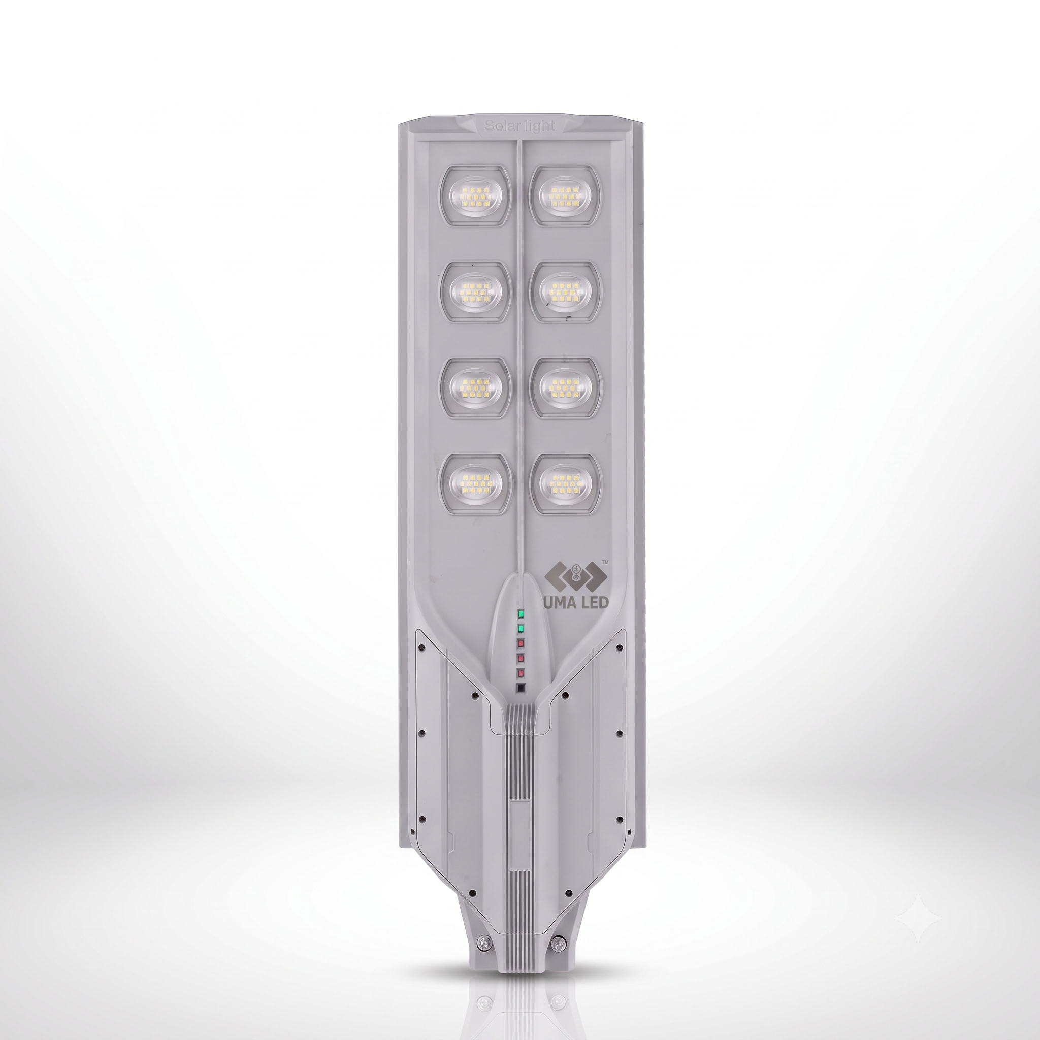 UMA LED 400W Solar Street Light with Inbuilt Solar Panel | All-in-One Solar Road Light