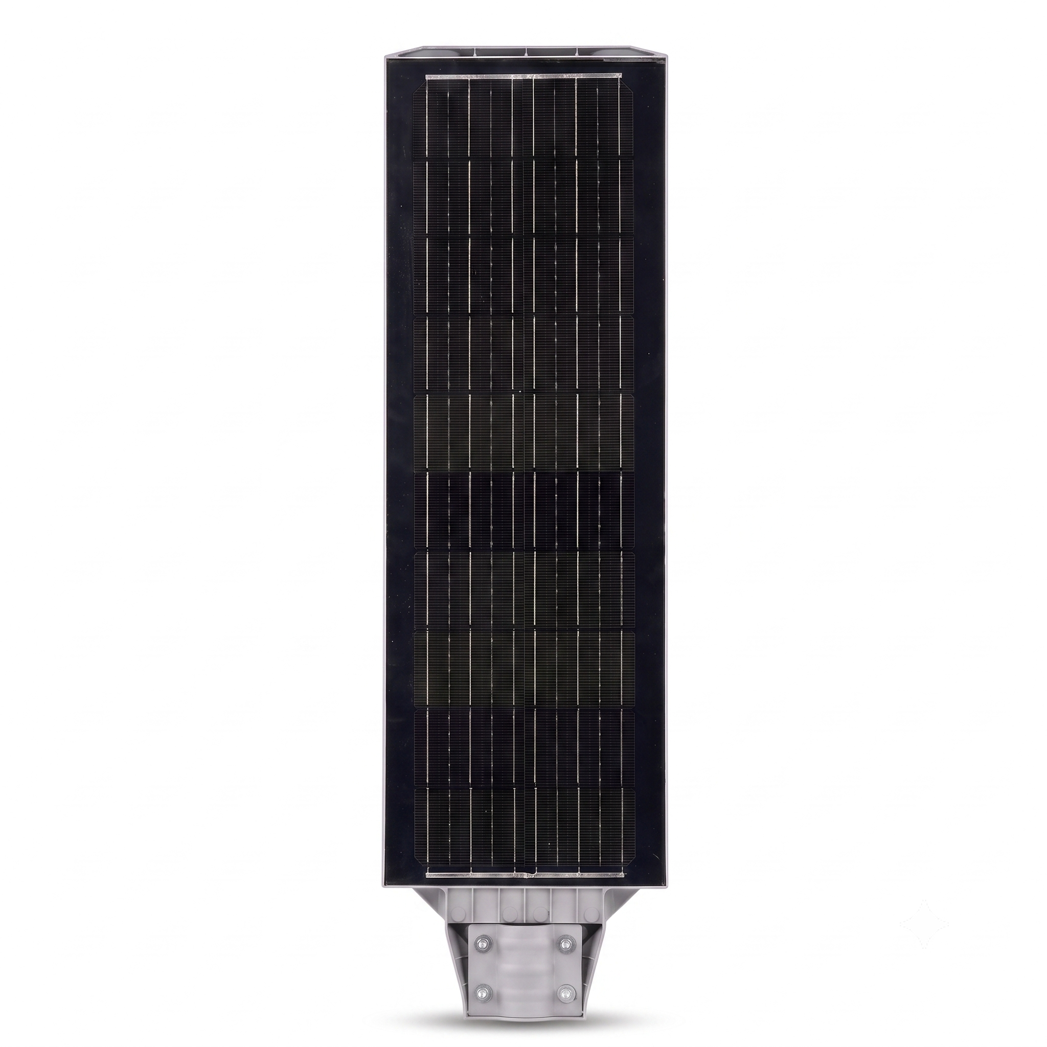 UMA LED 400W all in one solar street light top view with inbuilt solar panel