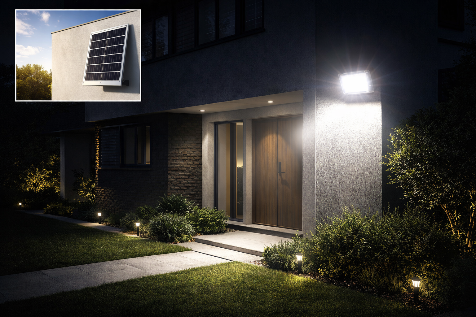 100W Solar Flood Light Outdoor UMA LED