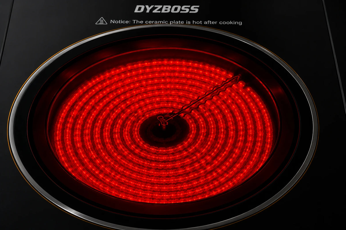 DYZBOSS Infrared Cooker DB-7038 | 3500W Electric Infrared Cooktop | Touch Panel & Knob Control