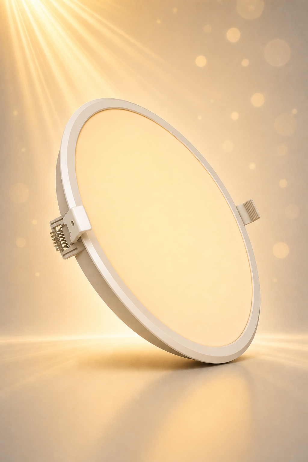 UMA LED 8W panel light warm white 3000K soft ambient lighting